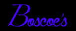 Boscoe's