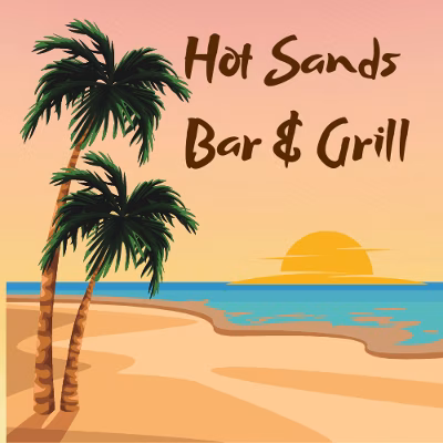 Hot Sands Oasis Tiki Bar and Grill
