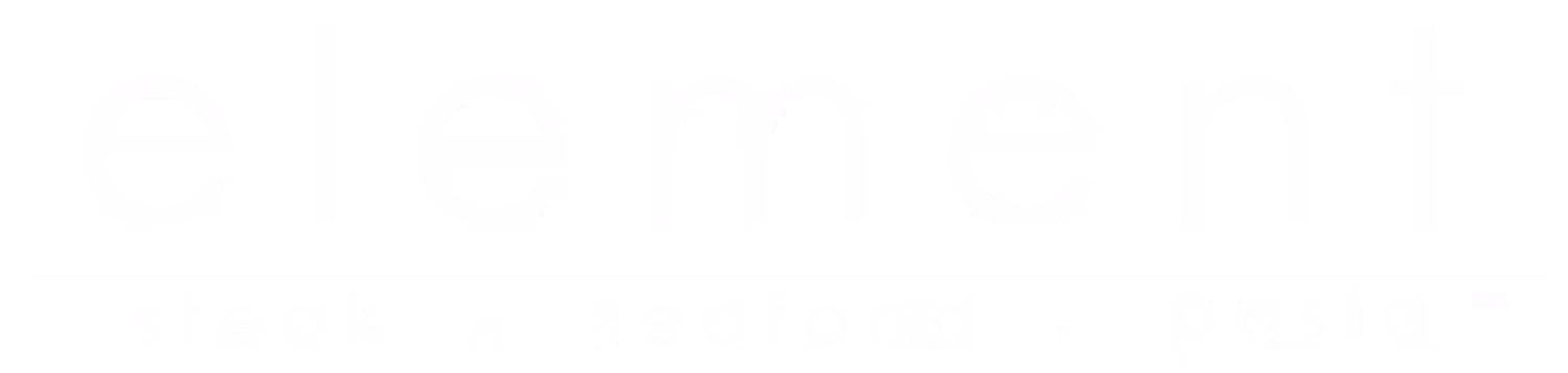 element steak. seafood. pasta.