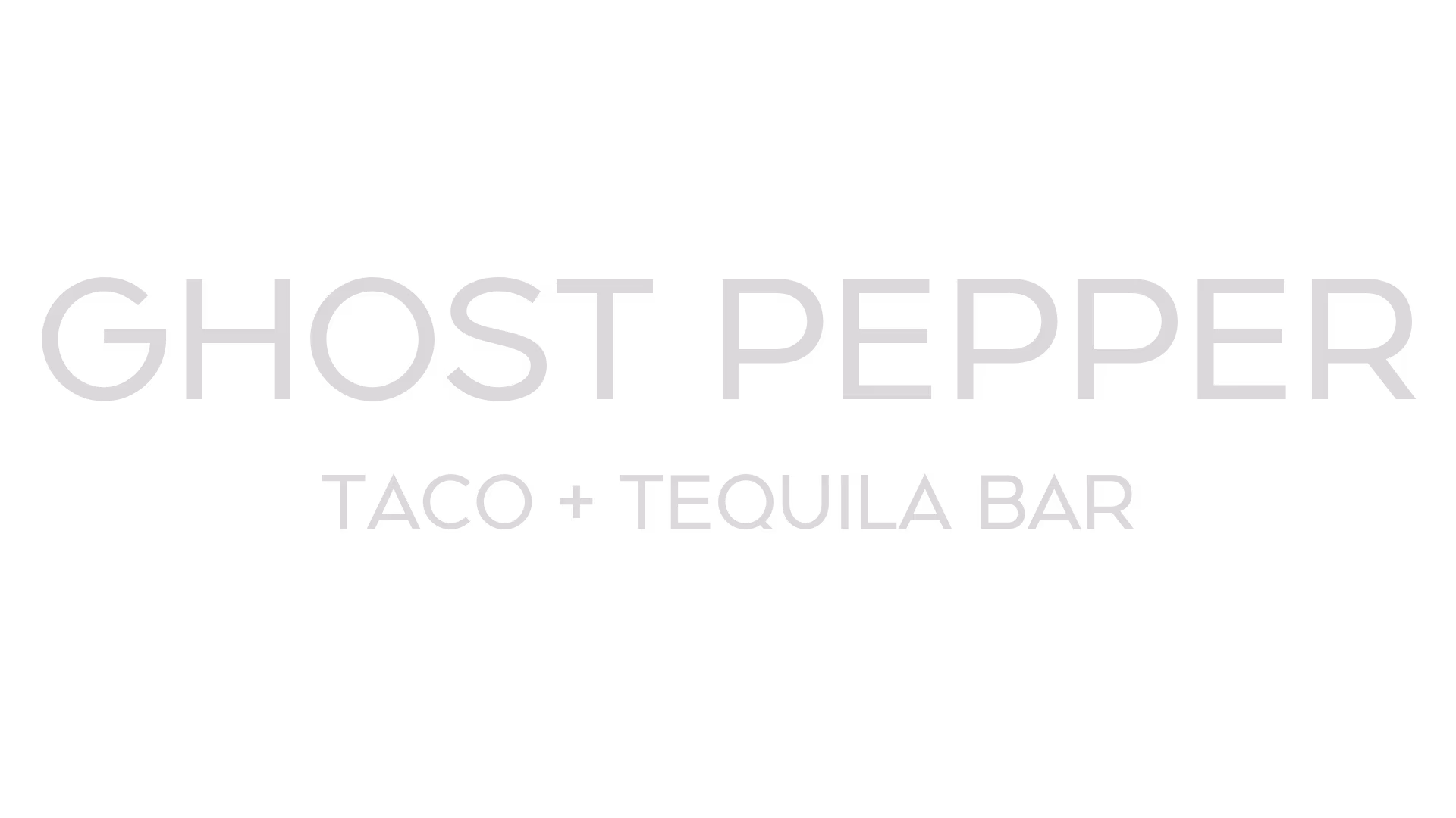 Ghost Pepper Taco + Tequila Bar