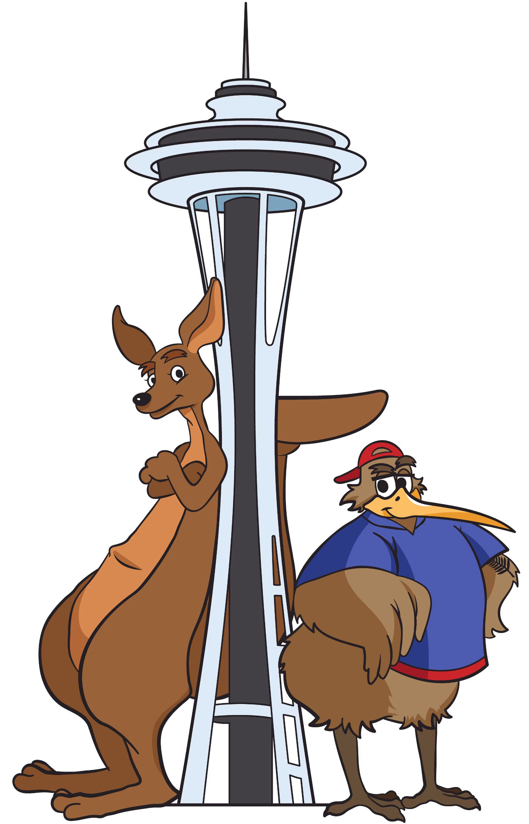 Kangaroo & Kiwi