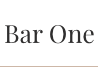 Bar One Orlando