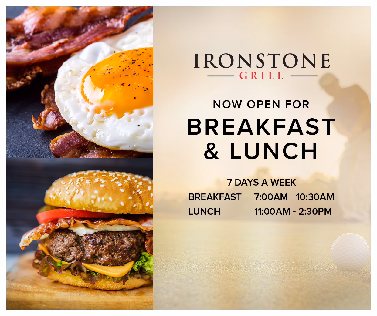 Ironstone Grill at The Marshes Golf Club