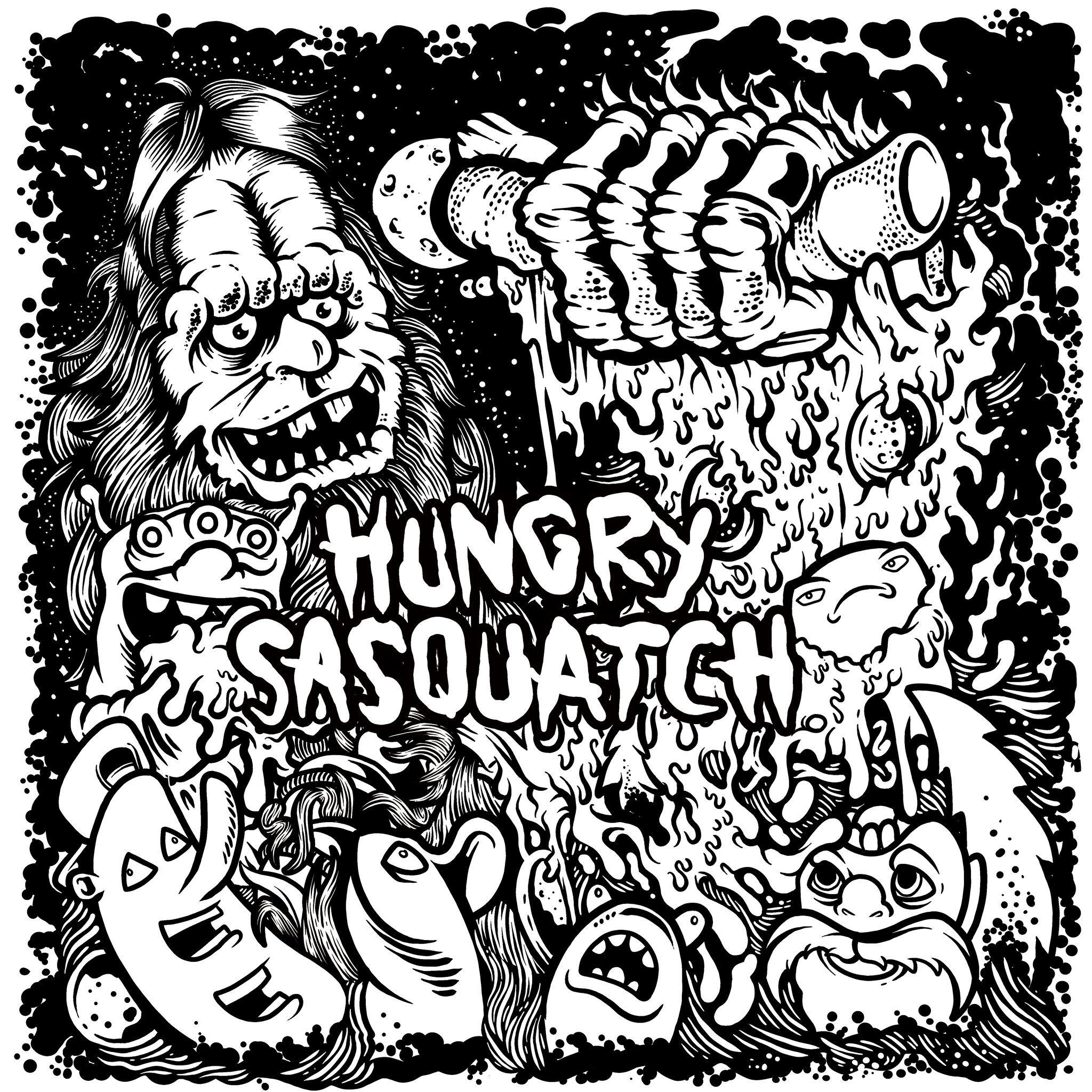 Thirsty Sasquatch & Hungry Sasquatch