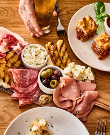 Happy hour menu